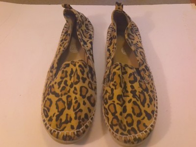 Rocket Dog Women Cheetah or Leopard Print Ballet Flats Size 11