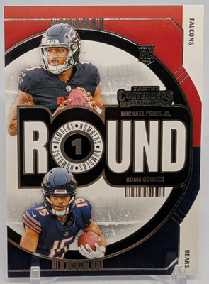 2024 Panini Contenders Round 1 Michael Penix Jr. - Rome