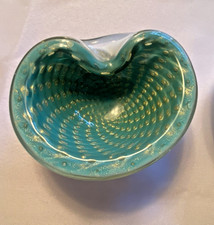 MCM Murano Avventurina Cased Decorative Art G...