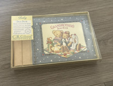 C.R. Gibson Grandmother's Brag Book Blue Jean Teddy Baby Photo Album BP73-2310