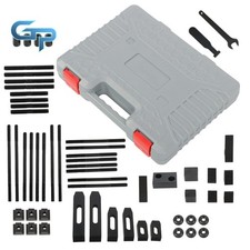 T-Slot Hold Down Kit 52 Pack 1/2 Inch Slot 3/8-16 Thread Stud Milling Clamps