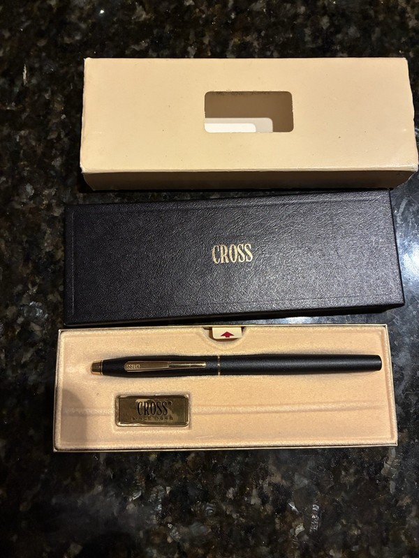 Cross Pen 2505 Classic Black New In Box