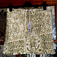 BNWT Ladies NEXT Pull On CROCODILE GREEN TILE Print ELASTICATED BANDEAU Top 26