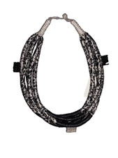 African Maasai Beaded Choker Necklace Ethnic Multiple Strains Handmade Imported