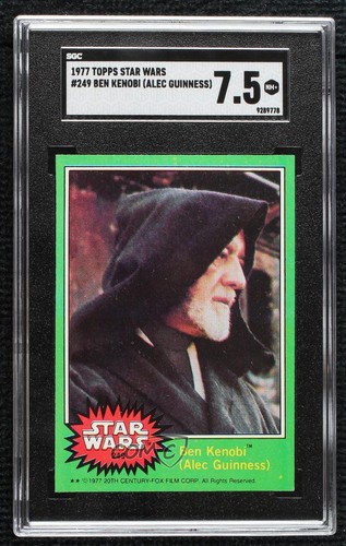 1977 Topps Star Wars #249 Ben Kenobi (Alec Guinness) — SGC 7.5