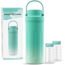 22oz Portable Breast Milk Cooler for Work  Travel, Breastmilk Cooler with 36...