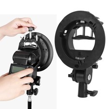 UK Godox S-Type Bracket Bowens S Mount Holder for Speedlite Flash Snoot Softbox