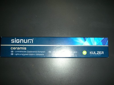 Signum Ceramis EM, Kulzer, Lichthärtendes Glaskeramik Komposit