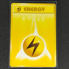 Lightning Energy - Common - Base Set - Pokemon Card - LP - Japanese