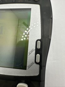 WonderSwan Clear Black Console Screen Damage Works Still