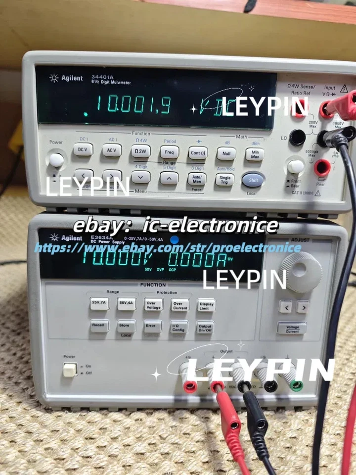 1 PCS Keysight E3634A 200W DC Power Supply 0-25V, 7A / 0-50V, 4A/ic - Image 4 of 4