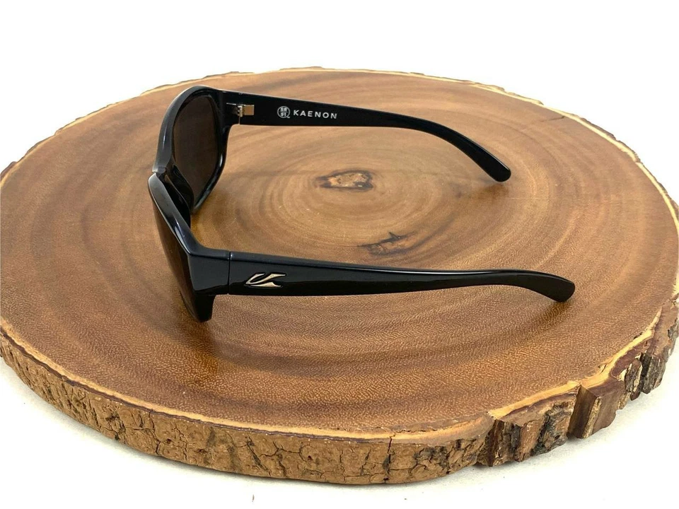 Gafas de sol KAENON SR91 MAYA 0613 SOLO MARCO para mujer negras hechas en Italia sin lentes Foto 4 de 4