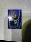 2024 Panini Donruss Optic Caleb Williams Blue Hyper Prizm Rookie Phenom Patch