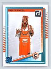 Saniya Rivers 2025 Donruss WNBA RC Connecticut Sun #92