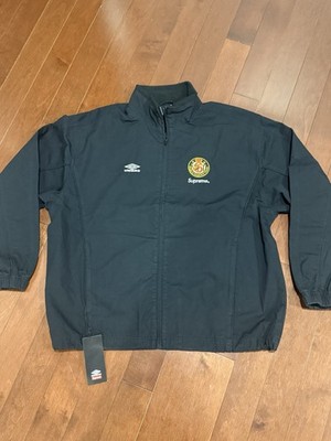 Supreme X Umbro Cotton Ripstop Track Jacket Black SS26