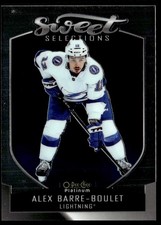 2021-22 O-Pee-Chee Platinum Sweet Selections Alex Barre-Boulet Tampa Bay