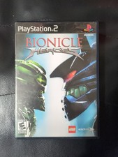 Bionicle Heroes (Sony PlayStation 2, 2006) - Game and Case, Tested, Working