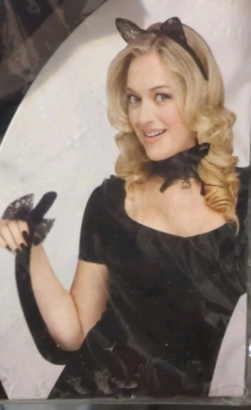 Disfraz de Halloween gato negro para mujer adulta - gato atrevido - diadema, gargantilla y cola Foto 3 de 3