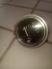 Stewart Warner Fuel Gauge 426091 With Bracket Vintage Collectable