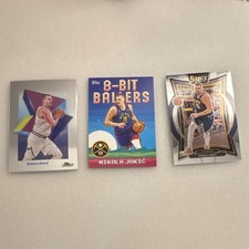 Topps/Panini Nikola Jokić Denver Nuggets 2022-23 3 Card Lot Select/8-Bit Ballers