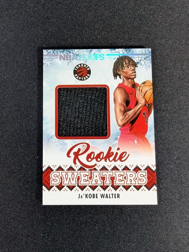 2024-25 Panini NBA Hoops Winter - Ja'Kobe Walter #RSW-JKW Rookie Sweaters RC NM - Picture 1 of 2