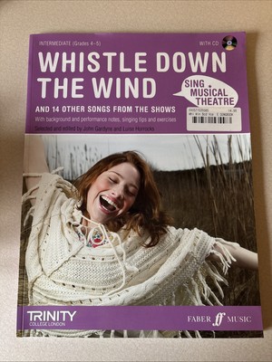 Whistle Down the Wind Book & CD Sing Musical Theatre John Gardyne