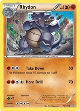 Rhydon - XPC 075 Pokemon - Light Play