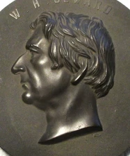 Rare 1860's William Seward Secretary Of State Under Lincoln Composition Medal!