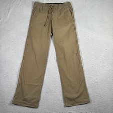 The North Face Hiking Pants Womens Small Khaki Tan Excellent Bungee Cinch Hem