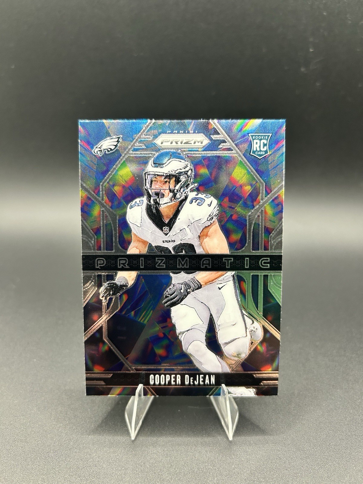 2024 Prizm Silver Prizmatic Cooper Dejean Rookie RC