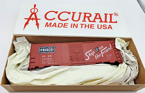 Accurail HO #3544 FRISCO 40' acero AAR coche de carga #27089 kit sin construir | Zustand: New
