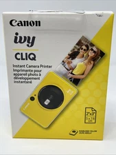 Brand NEW Canon Ivy CLIQ Instant Camera Printer Bumblebee Yellow (See Details)