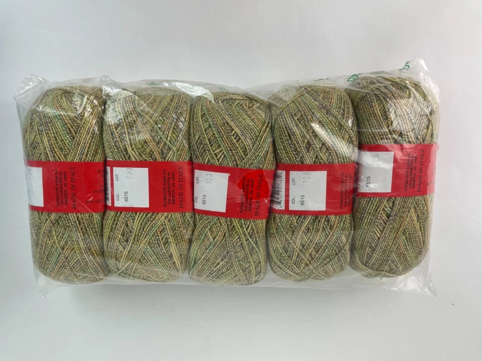 NUEVO HILO PLYMOUTHS-Socketta 5 bolas. CoL 6515 HECHO EN ITALIA PACK DE CINCO 5 Foto 3 de 4