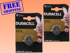 DURACELL CR2016 Lithium 3V Watch Battery (Exp 12/2035 )  2Pcs
