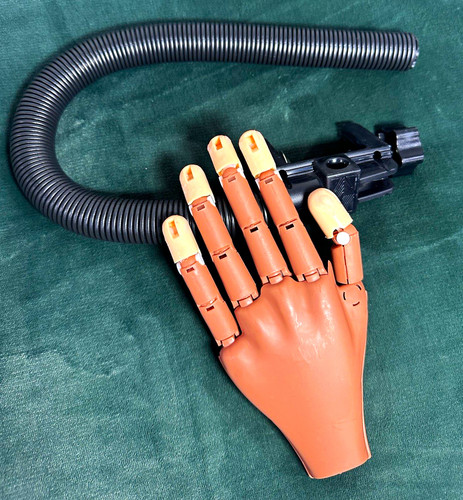 Articulated Flexible Nail Practice Hand w/ Tips, Brushes & Forms
