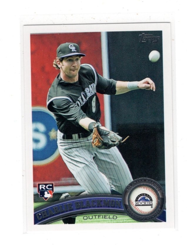 2011 Topps Update Charlie Blackmon #US231 Rookie Card