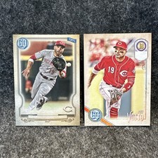 2018 2020 Joey Votto SP GYPSY QUEEN 27 217 Missing Team Name Logo Plate