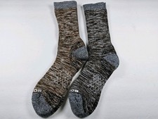 Bombas Hex Tec Hike Hiking Stripe Calf Socks Lot Of 2 Pairs Size L
