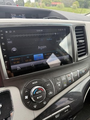 Apple CarPlay Car Radio Stereo GPS Navi with Camera For Toyota Sienna 2011-2014