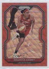2021 Panini Prizm WNBA Ruby Wave Prizm Dearica Hamby #43 0ej7