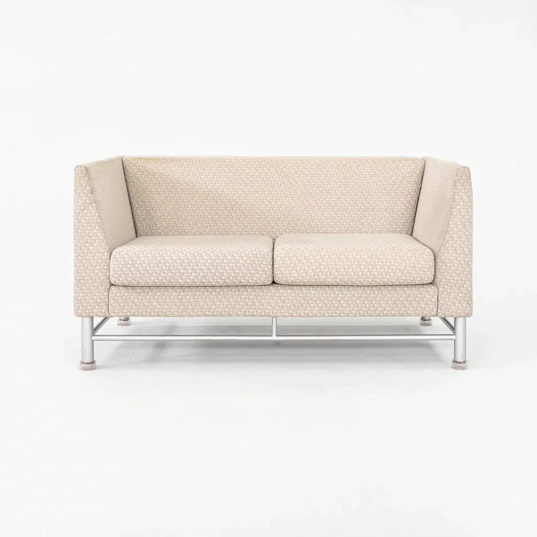 1990s Ettore Sottsass for Knoll Eastside Two Seat Loveseat Sofa 13x Available