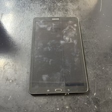 Samsung Galaxy Tab E 16GB, Wi-Fi, 9.6in - Black LOCKED TO COMPANY /for parts