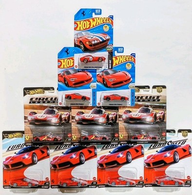 Hot Wheels Ferrari LOT of 10 - SF90 Stradale, Premium 499P
