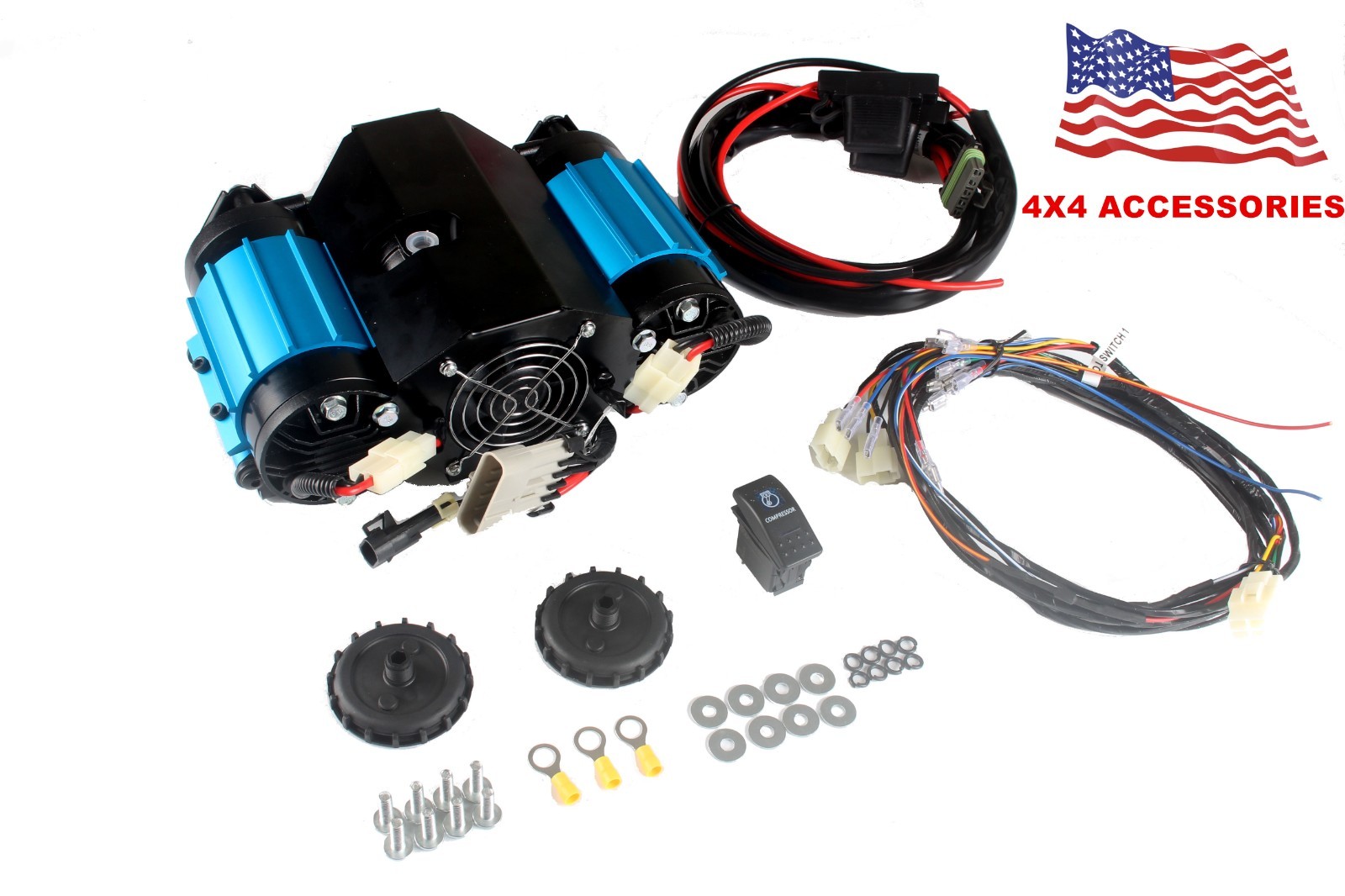 NEW Air Compressor  CKMTA12 High Output 12V Tyre Inflation Kit On-Board