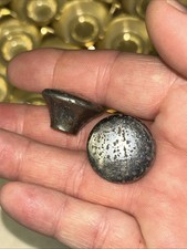 Vintage Cigarette Headlight Radio Knobs Rare Metal Alloy Chrome Ford Usa Fomoco