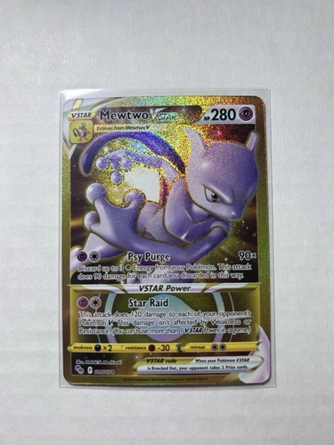 Mewtwo VSTAR (Secret) 086/078 Pokémon GO Holo