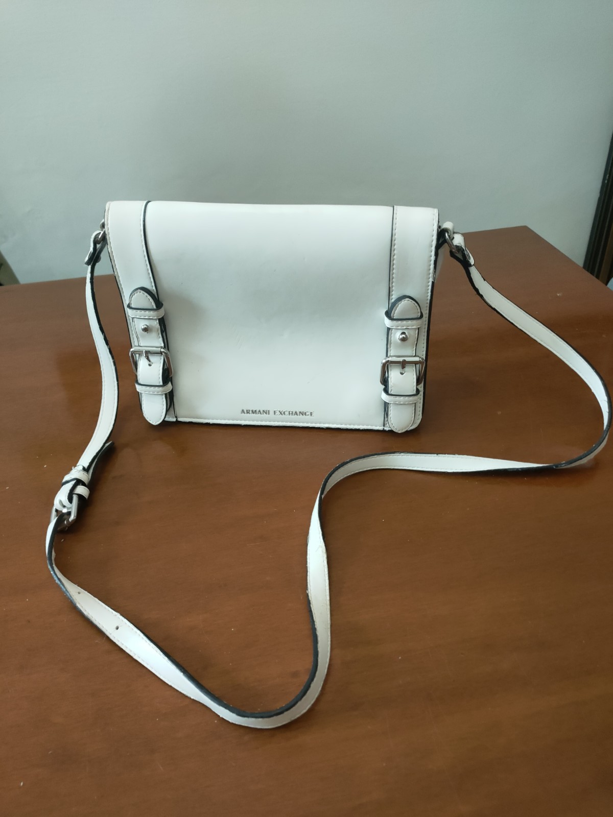 borsetta tracolla in pelle Armani Exchange