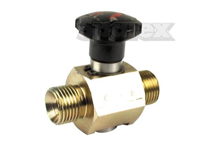 Spenco Zweiwegeabsperrhahn 3/8'' BSP (30 l/min Durchflussmenge)