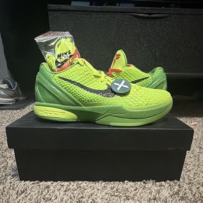 Nike Zoom Kobe 6 Protro Grinch CW2190-300 Low Top Basketball Sneaker Green