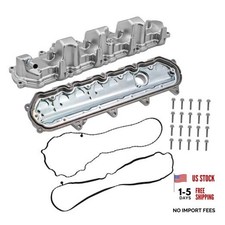 12623927 12623926 Aluminum Engine Valve Cover Set - Right Left